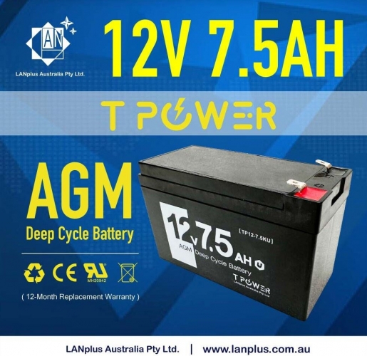 Brand NEW 12V 7.5AH AGM SLA Battery 12V 7Ah 7.2ah for Eaton MGE UPS NBN Alarm