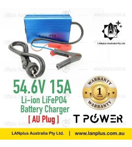 Fast Lithium Battery Charger 54.6V 15A 900W for 48V LifePO4 lithium battery