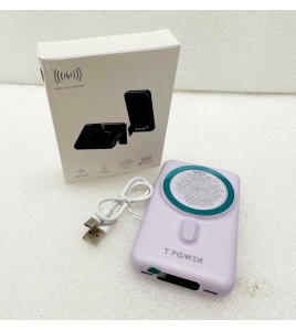 10000mAh QC3.0 PD22.5W fast charging Type-C Port LCD Magnet wireless Power Bank