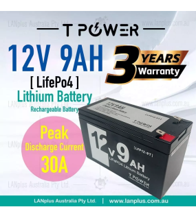 12V 9Ah LiFePO4 Lithium Rechargeable Battery Ultra Light SLA AGM 12v 7ah 9ah 10