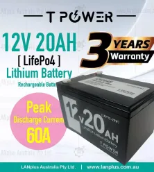 12V 20AH LiFePO4 Lithium Battery for Golf Buggy Cart Mobility Scooter wheelchair