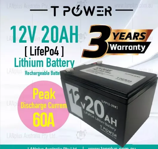 12V 20AH LiFePO4 Lithium Battery for Golf Buggy Cart Mobility Scooter wheelchair