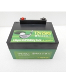 TPower 12V 25Ah LiFePO4 Golf Buggy Battery – 3-Pin or Anderson Connector – Battery Only