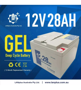 12V 28AH Gel Deep Cycle SLA Battery For Golf Buggy Wheelchair
