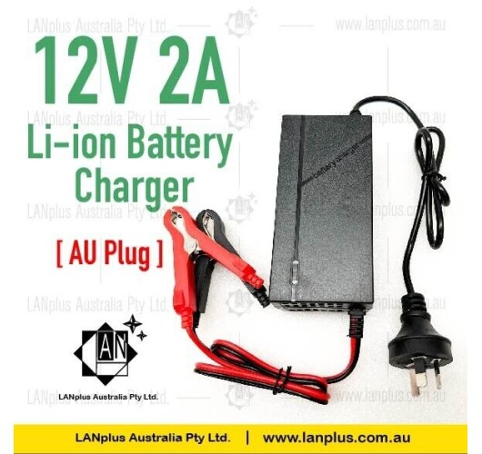 12V 2A Lithium Battery Charger Supply power supply f 12v Lithium battery