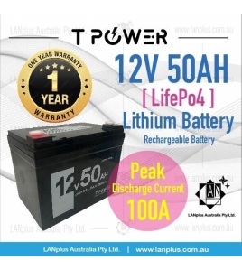 12V 50AH LiFePO4 Lithium Battery 4 Golf Buggy Cart Mobility Scooter Solar