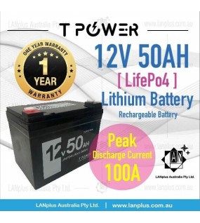 12V 50AH LiFePO4 Lithium Battery 4 Golf Buggy Cart Mobility Scooter Solar