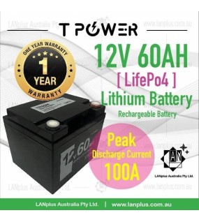 12V 60AH LiFePO4 Lithium Battery 4 Golf Buggy Cart Mobility Scooter Solar