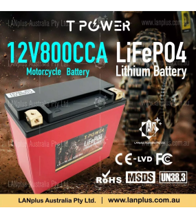 12V 800CCA LiFePO4 16ah Lithium Motorcycle Battery YTX20 YTX30L Harley davison