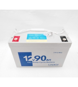 12V 90AH SLA GEL DEEP CYCLE Rechargeable EV BATTERY f SOLAR Scooter 12v 75AH
