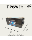 12V 440Ah LiFePO4 Tpower > 400Ah 300Ah 250Ah 200ah BMS RV Solar