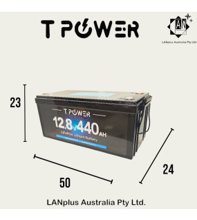 12V 440Ah LiFePO4 Tpower > 400Ah 300Ah 250Ah 200ah BMS RV Solar