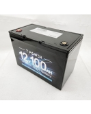 12v 100Ah Lithium Battery LiFePO4 Iron Phosphate Deep Cycle RV Camping 4WD Tpower