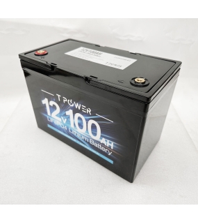 12v 100Ah Lithium Battery LiFePO4 Iron Phosphate Deep Cycle RV Camping 4WD Tpower