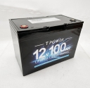 12v 100Ah Lithium Battery LiFePO4 Iron Phosphate Deep Cycle RV Camping 4WD Tpower
