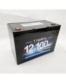 12v 100Ah Lithium Battery LiFePO4 Iron Phosphate Deep Cycle RV Camping 4WD Tpower