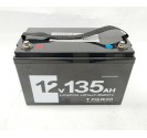 12v 135Ah Lithium Battery LiFePO4 Iron Phosphate Deep Cycle Camping 4WD 100AH