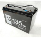 12v 135Ah Lithium Battery LiFePO4 Iron Phosphate Deep Cycle Camping 4WD 100AH