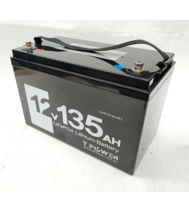 12v 135Ah Lithium Battery LiFePO4 Iron Phosphate Deep Cycle Camping 4WD 100AH