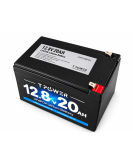 TPower 12V 20Ah LiFePO4 Lithium Battery F2 – 12Ah / 15Ah Case Size – 3 Year Warranty