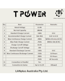 12V 280Ah LiFePO4 Battery High Power Peak > 200ah 250ah RV Solar Marine