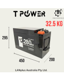 12V 280Ah LiFePO4 Battery High Power Peak > 200ah 250ah RV Solar Marine