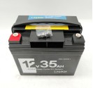 12V 35AH AGM DEEP CYCLE Battery 4 Mobility Scooter Golf Buggy 6DZM35 6FM35 >33Ah