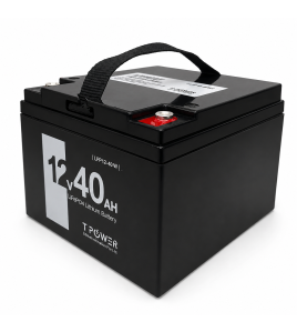 12V 40AH LiFePO4 Lithium Battery 4 for Golf Buggy Cart Mobility Scooter Solar
