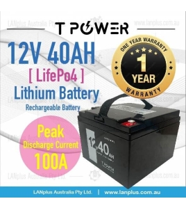 12V 40AH LiFePO4 Lithium Battery 4 Golf Buggy Cart Mobility Scooter Solar