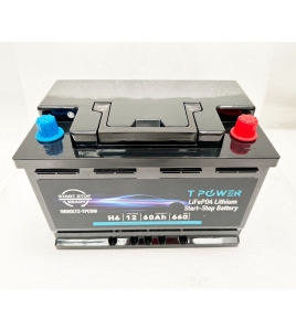 Stop-Start Lithium Car Battery H6 12v 60Ah 660CCA f Dodge Volkswagen Audi Volvo