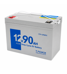 12V 90AH SLA GEL DEEP CYCLE Rechargeable EV BATTERY f SOLAR Scooter 12v 75AH