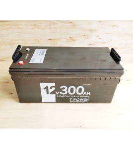 12V 300Ah Lifepo4 Lithium Battery For Camper Solar 4WD Caravan AU stock 3-Year Warranty