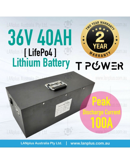 36V 40AH LifePO4 Lithium Battery 36V Electric E Bike Bicycle Scooter Pack