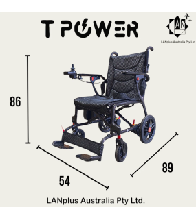 15kg Electric wheelchair carbon fiber Lightweight Foldable Wheelchair