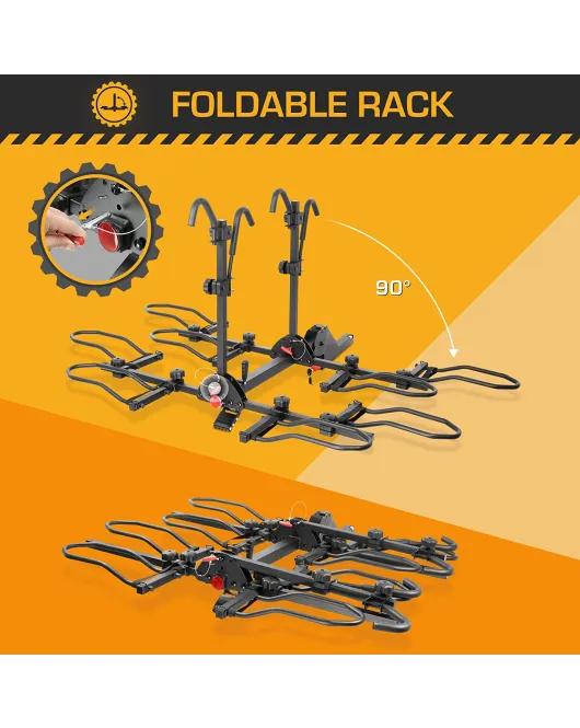 Foldable Rack Box Motor 4 Bike Foldable Rack