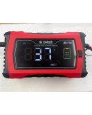12V10A / 24V 5A LCD Automatic Smart Battery Charger f 12V 24V AGM GEL LiFePO4 AU