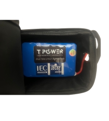 TPOWER 29.6V 13Ah Li Ion Battery 40A Max Discharge 2.5kg Lightweight IEC