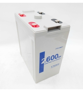 NEW 2V 600AH Sealed AGM Deep Cycle Maintenance Free Solar Battery UPS Storage