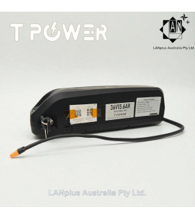 TPOWER 36V 15Ah Hailong Lithium E-Bike Battery Pack 750W Charger not include