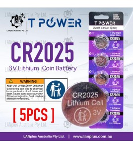 5x 3V CR2025 battery Lithium Coin Cell Button battery DL2025 ECR2025 GPCR2025