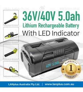36V 40V 5.0Ah Lithium Battery 4 Ryobi BPL3626 BPL3626D BPL3640 BPL3640D 
