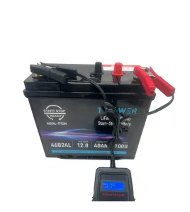 Stop-Start Lithium Car Battery 12v 40Ah 1000CCA for Toyota Volkswagen Audi Volvo