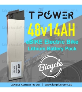 48V 14Ah Tpower Lithium Battery Pack W/BMS for E-bike Electric bike 10ah