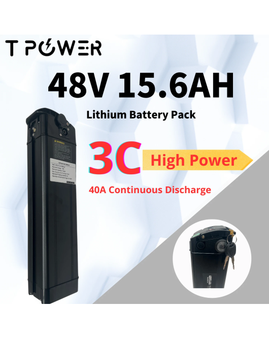 48V 15Ah Li-ion Battery 40A 3C Discharge electric bike e-bike 48V 10AH 15.6ah