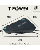 Tpower Bluetooth Smart 48V 20AH Hard Case Lithium Battery f eBike 1800W 2000W AU