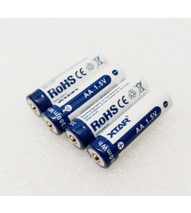4x XTAR 1.5V AA Li-ion rechargeable Battery 3300mWh Mel stock