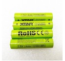 4x XTAR 1.5V AAA Battery rechargeable Li-io n Battery 1200mWh With Indicator