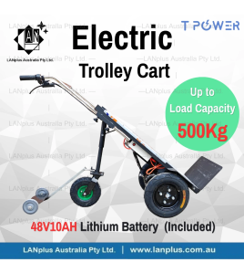 500kg Electric Powered Transport Trolley Foldable Hand Truck for Heavy Loads AU