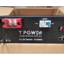 LiFePO4 51.2V 100AH 5120Wh Lithium Battery pack For Solar Storage home energy