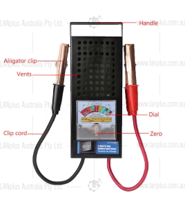 6V 12V Car Battery Load Tester 100AMP Truck Boat Bike Vehicle Diagnostic Tools